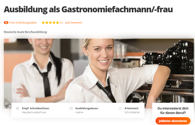 [아우스빌둥] 미식가로 독일에서 취업하기! 이색직업 미식가 되는 법은?