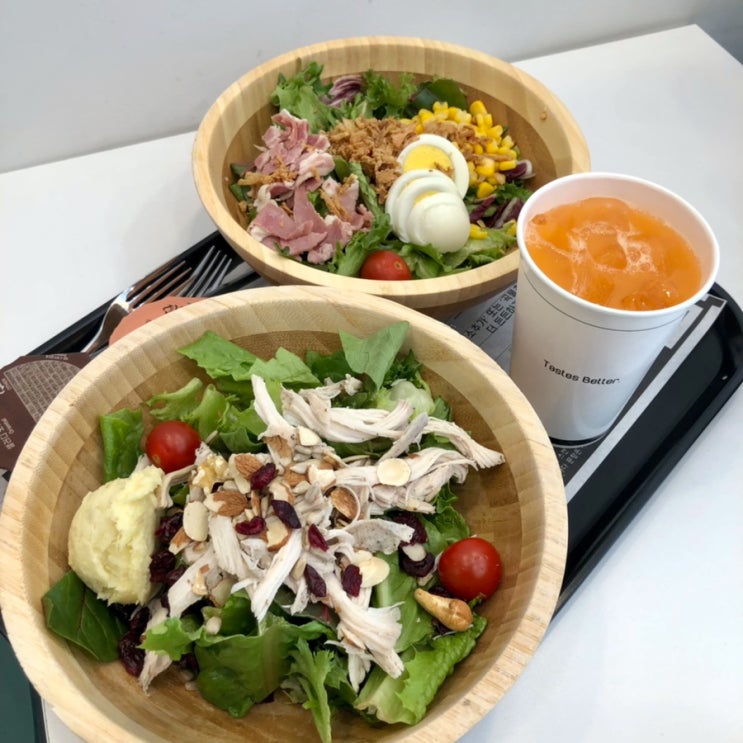  인천 논현동 샐러드 맛집 샐러디에서 점심 뇸뇸