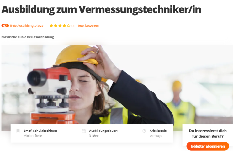 [아우스빌둥] 측량산업기사 유럽이민 어때요? 측량산업기사 독일에서 취업해요!
