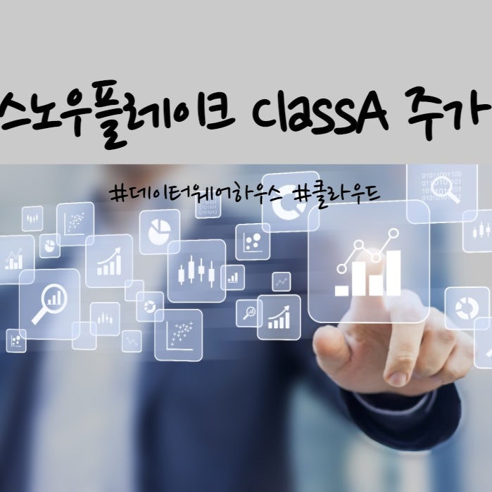 스노우플레이크 ClassA 주가 및 기업분석(SNOW, 투자시 주의점)