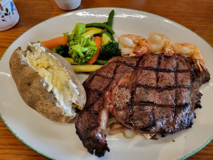 (용산맛집)드래곤힐 호텔 그린스트릿 립아이맛집?