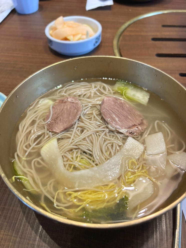 정자동 봉피양 분당점- 평양냉면 맛집 점심 냉면&수육 후기 (냉면식사 메뉴판/주차)