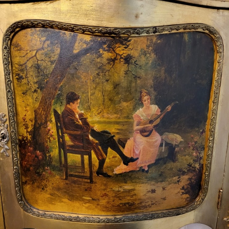 앤틱 가구..뮤직 캐비넷 Antique music cabinet