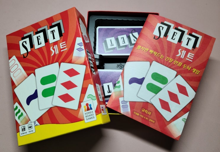  SET (세트)_긴장 만점 두뇌 보드게임