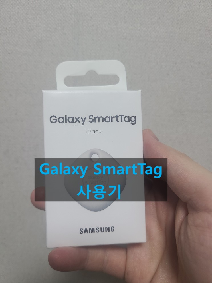 삼성 갤럭시 스마트 태그 리뷰                           Galaxy SmartTag Review with 반려동물