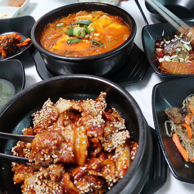  해남 맛집 소망식당 뚝배기주물럭 한상차림