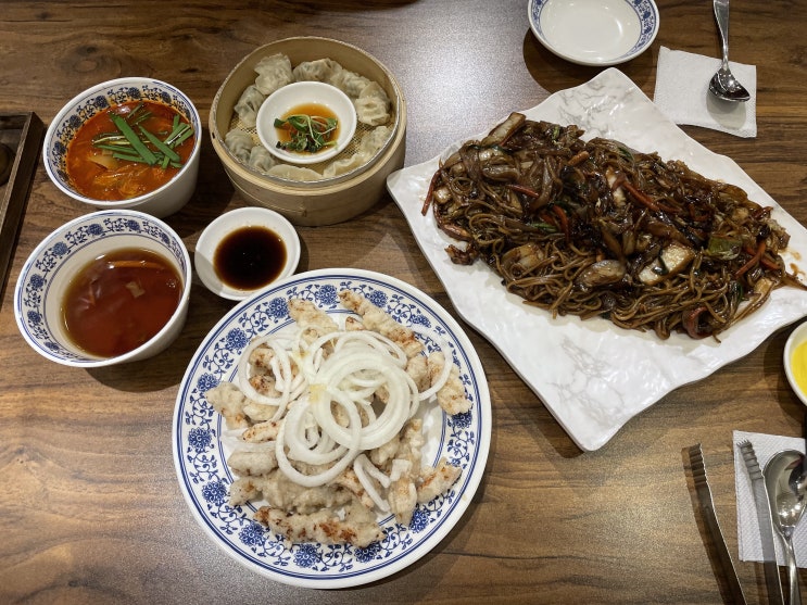 인천 스퀘어원 맛집 , 동춘동 맛집 : 중화가정 , 탕수육 맛있는집