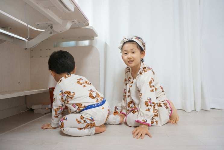  유아잠옷 아기내복 리미떼두두 남매룩 귀염뽀짝해!