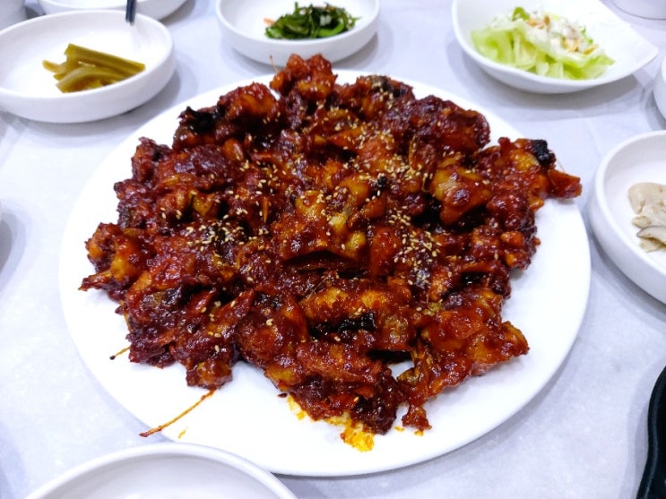  아구불고기가 맛있는 명촌맛집 : 정동진아구찜 명촌점