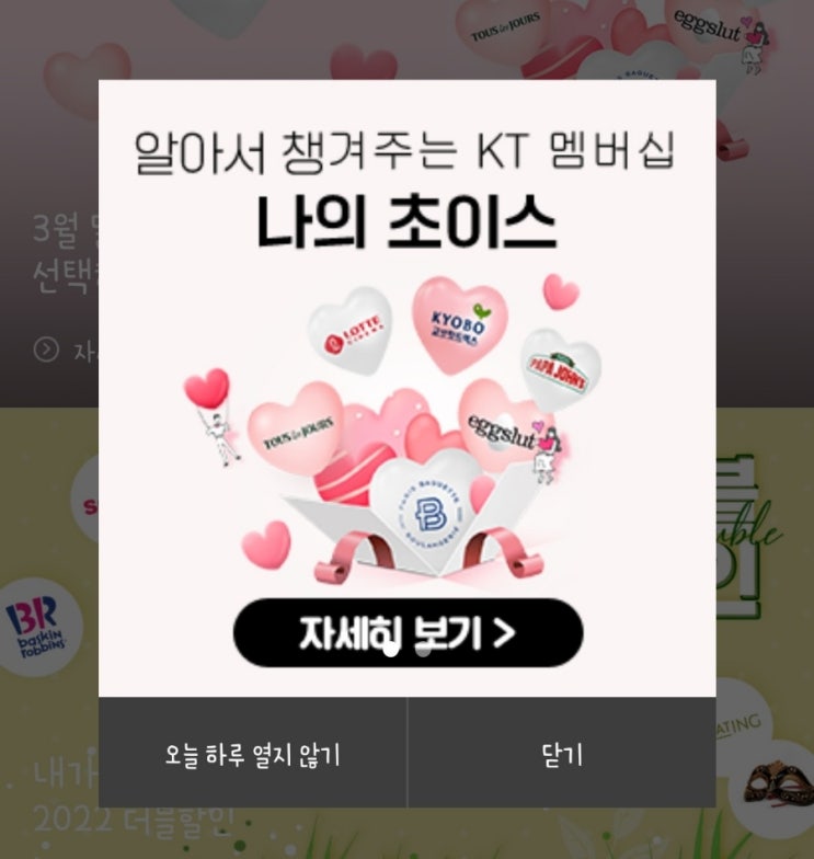  KT 멤버십 초이스