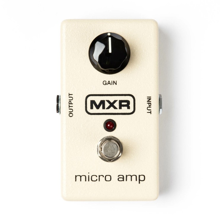 [리뷰] MXR Micro Amp : 부스터계의 머슬카