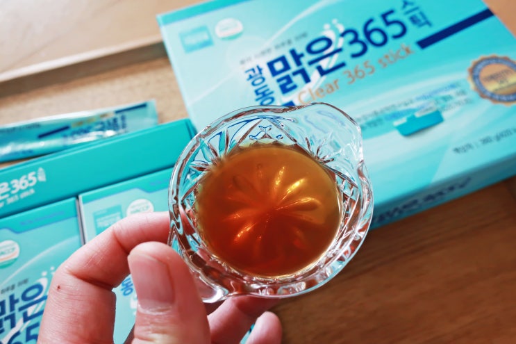  미세먼지로 목이칼칼할때 생각나는 광동 맑은365 스틱