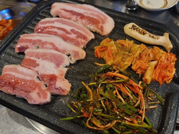  [안양 범계 삼겹살 맛집] 범계역 고기집 '부추삼겹살' 후기