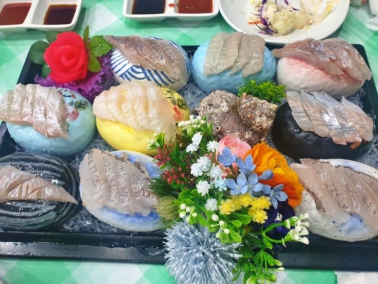  강화도 동막해수욕장 인근 용궁횟집, 뷰맛집 회맛집 스끼다시 맛집