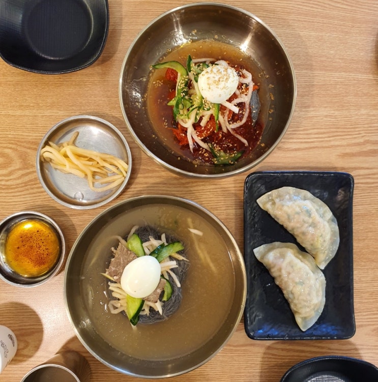  군자역맛집 | 한식 대가가 만든 함흥냉면과 수제만두 "소사면옥" 혼밥 가능 | 밀키트 출시!