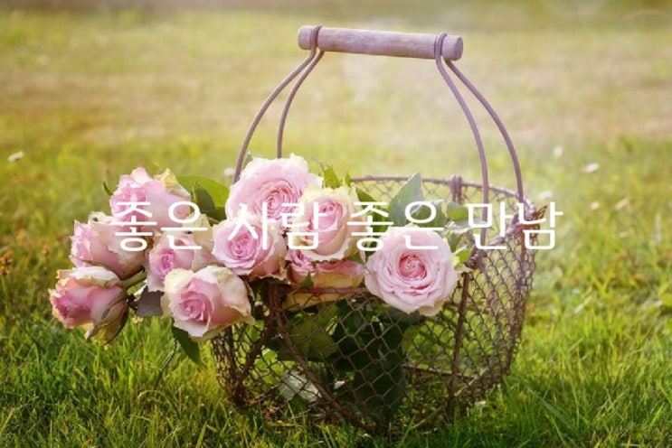  좋은 사람 좋은 만남