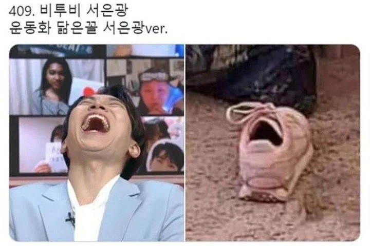  서은광 닮은꼴