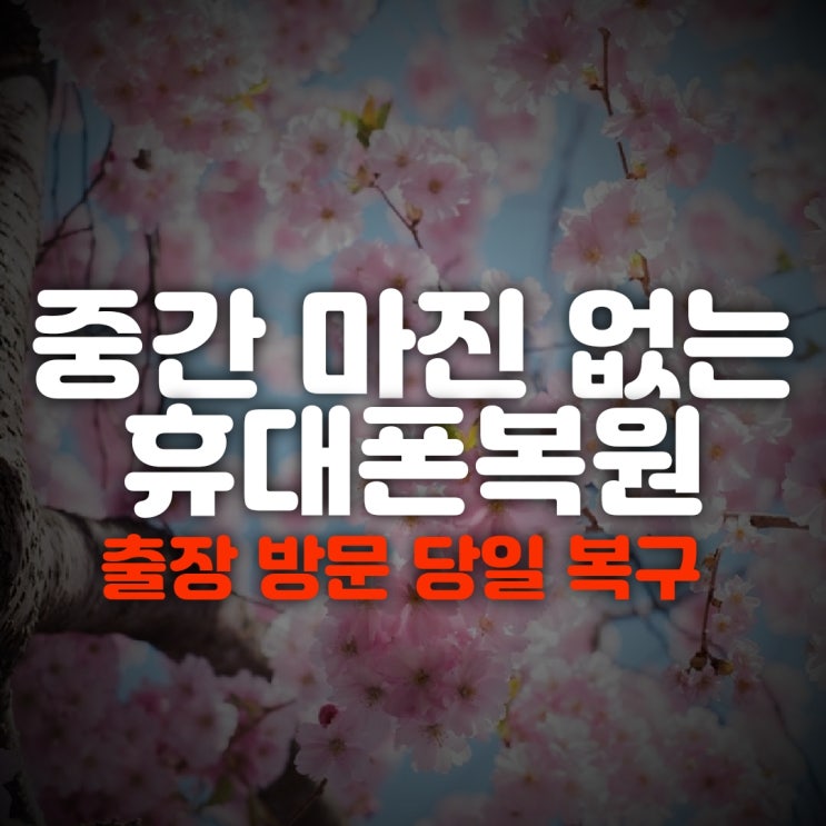  휴대폰복구 카카오톡 영구삭제 및 문자 내용 포렌식 스마트폰복원(계룡,아산,공주,당진,보령,논산)