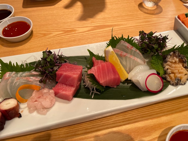 [제주도 맛집] 신라호텔 히노데 스시코스 / 사시미코스