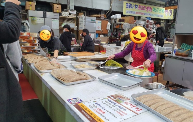  [강원도 영월] - 영월시장 올챙이국수, 메밀전병, 메밀전 맛집 미탄집 (영월여행)
