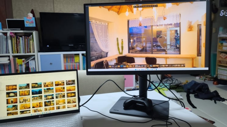  벤큐모니터 PD2705U 디자이너 위한 4K 27인치 끝판왕