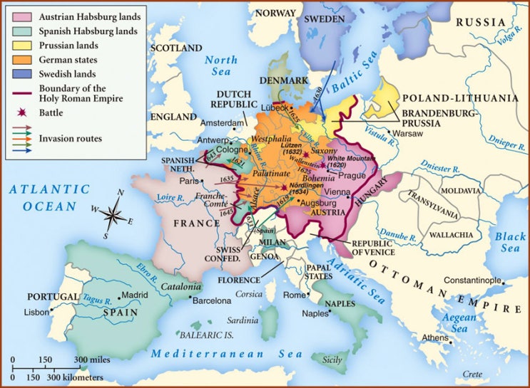 《케임브리지 독일사》 #05 반동 종교 개혁과 30년 전쟁 (1545 ~ 1648)
