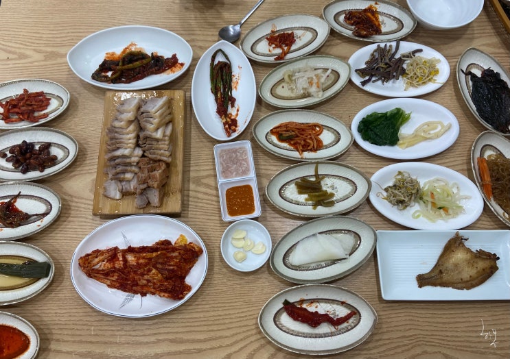  수유 맛집 l 보쌈정식이 맛있는 가성비 한정식집, 한상차림밥상