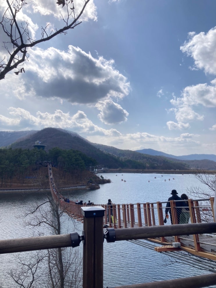 어제는 마장호수 출렁다리를 다녀왔습니다. 어제는 마장호수 출렁다리를 다녀왔습니다.
