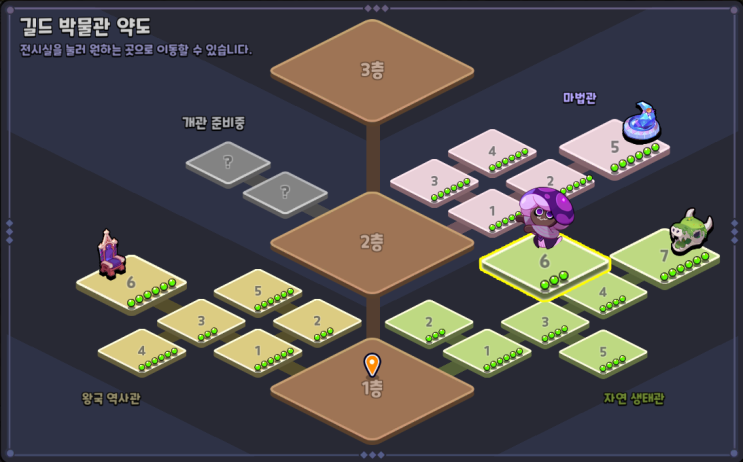  [쿠키런킹덤] 쿠키런 킹덤 길드 유물 정리 (길드 박물관 1층 자연 생태관 제6전시실)