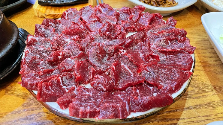  대구 들안길대구10미 뭉티기 맛집, 생고기송학구이