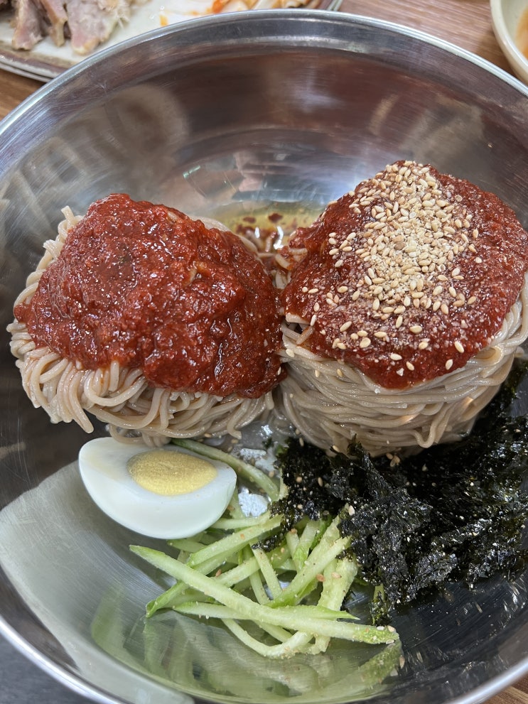  빼놓을 수 없는 원주 문막 맛집 문막덕곡막국수