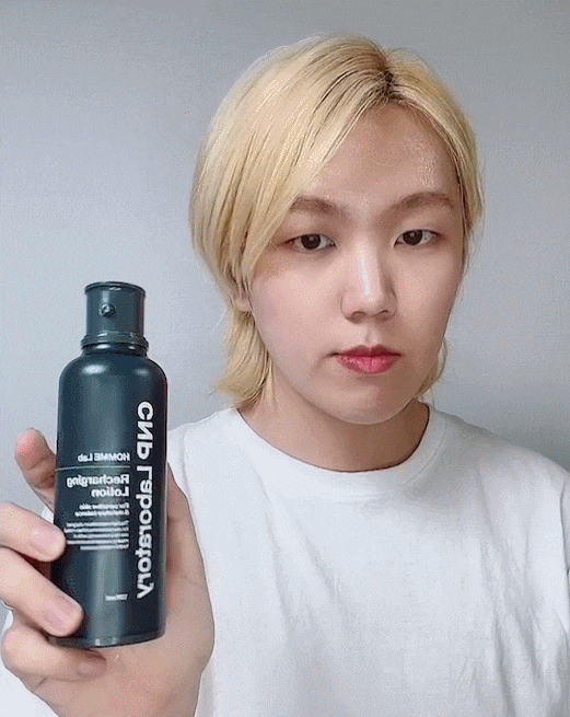  남자피부관리 CNP 옴므랩 프레쉬토너 리차징로션 / 남자스킨로션 추천