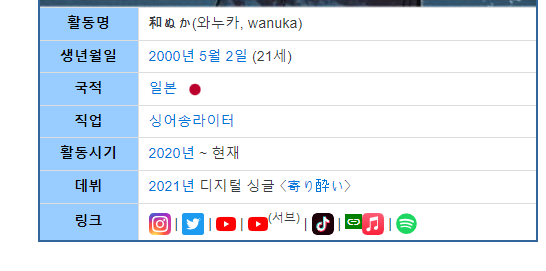  [일본노래추천] 수수께끼의 일본 싱어송라이터 와누카(和ぬか)-취기에 기대어(Wanuka - Tipsy) 가사, 노래, 해석, 듣기, 틱톡노래, 틱톡노래 추천