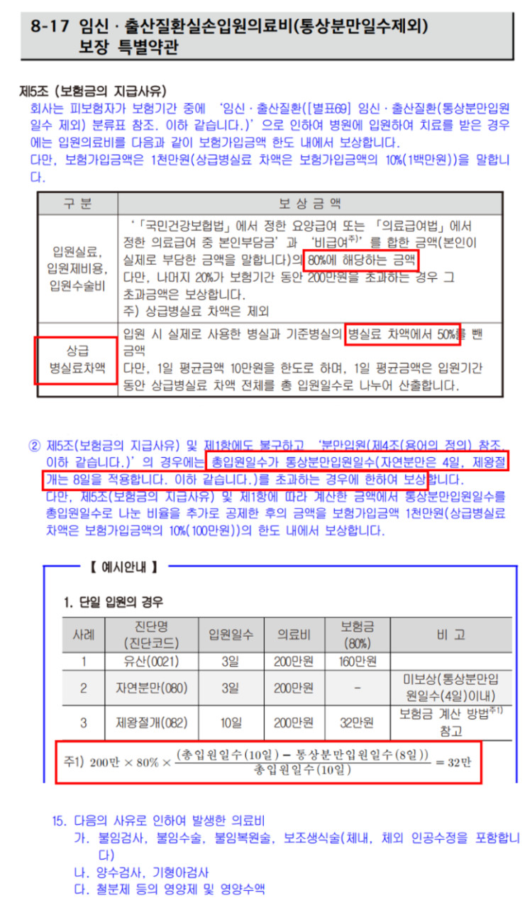 임신출산실손의료비 고위험 임산부 지원제도와 비교해 보고 가입을 결정하세요.