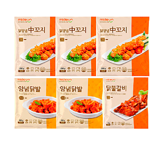  미드운 홈포차 닭요리 3종 세트