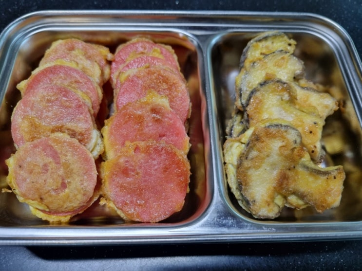  추억의 도시락반찬 분홍소시지 롯데햄 알뜰소세지