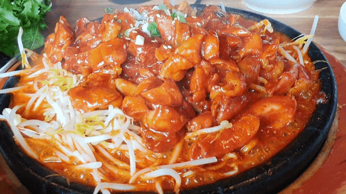  의왕 오전동 맛집 도래샘 : 닭불고기 쌈밥정식 두 번째 방문