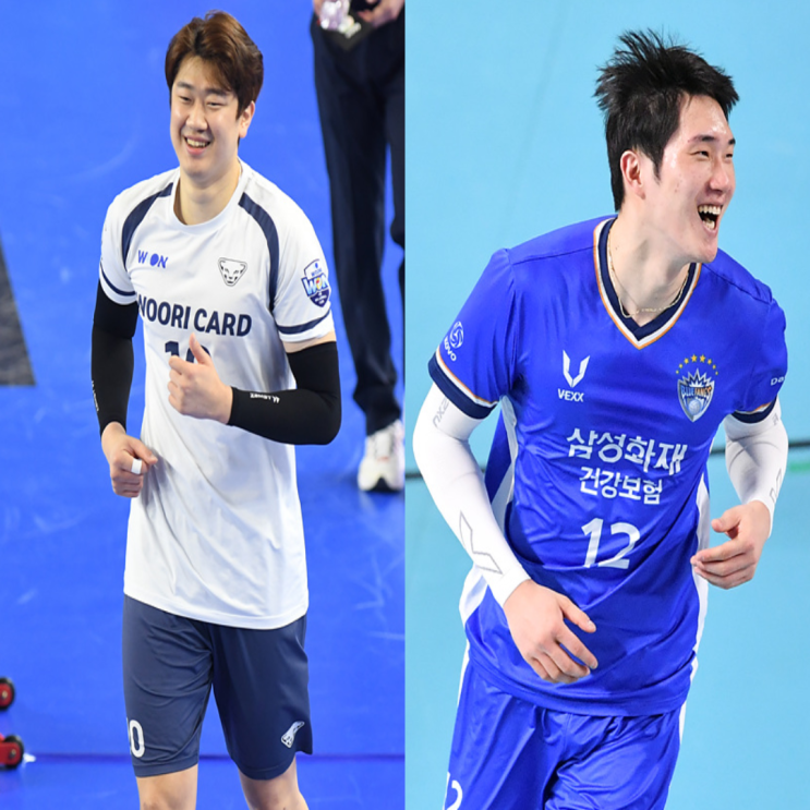  남자배구 우리카드 삼성화재 3월 23일 경기예상(나경복 이상현 이강원 황경민 정수용 노재욱)