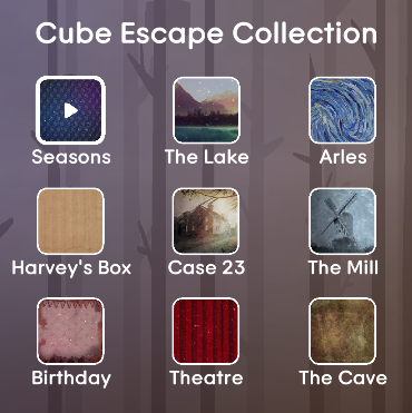 큐브이스케이프 시즌 공략! Cube Escape 순서 정리