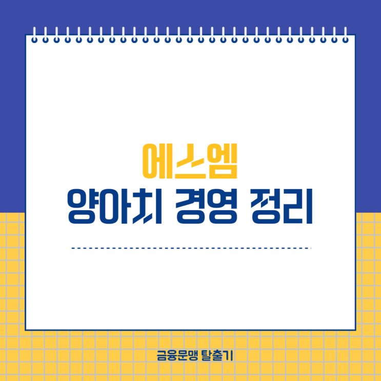  에스엠(041510) 양아치 경영 박제