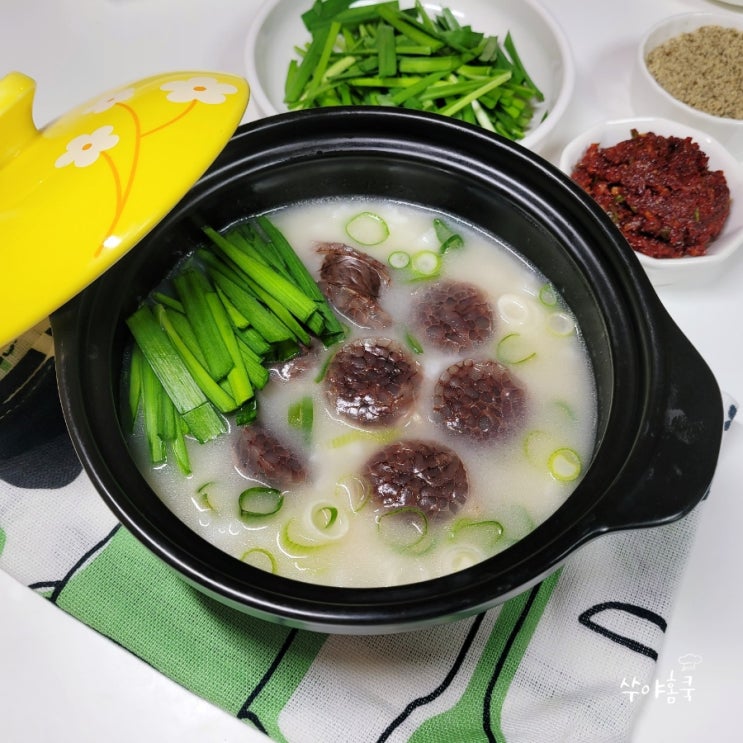 순대국 만들기 청양고추 다대기 만드는법 사골국물 요리 순대국 만들기 청양고추 다대기 만드는법 사골국물 요리