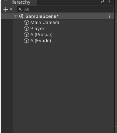  02.[Unity AI]추격과 회피 행위 구현하기