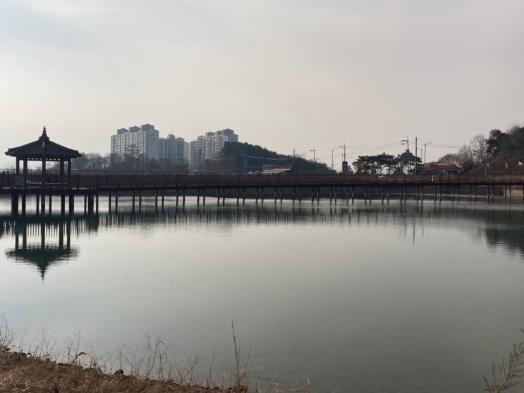  원주 행구 수변 공원 게이트 볼