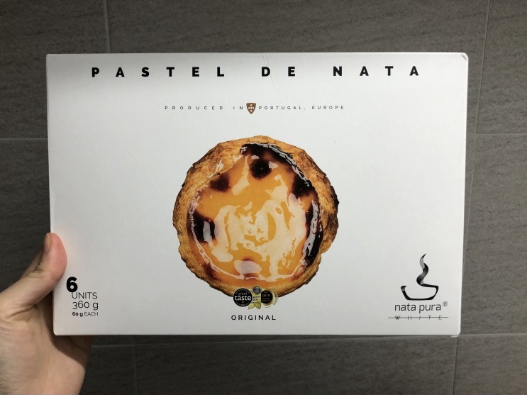 [내도내산 리뷰] 홈플러스 추천 빵: PASTEL DE NATA 에그타르트