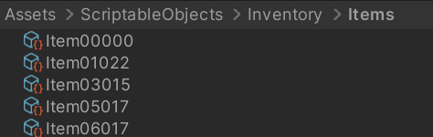 (28) 유니티 Scriptable Object (Inventory rev2) : 네이버 블로그