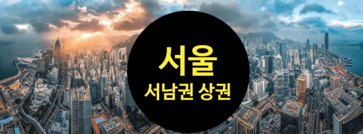 서울 서남권 상권 형태
