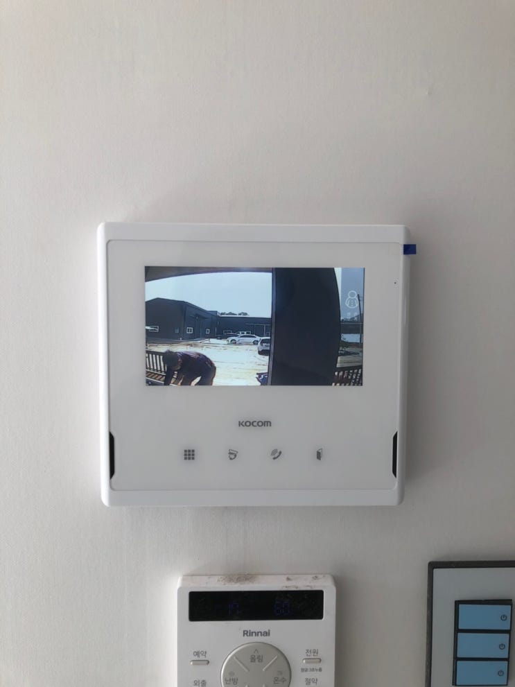  가평군 상면 단독주택 코콤 비디오폰 KCV-S701, 코콤 도어락 KDL-P2200SK 설치 후기