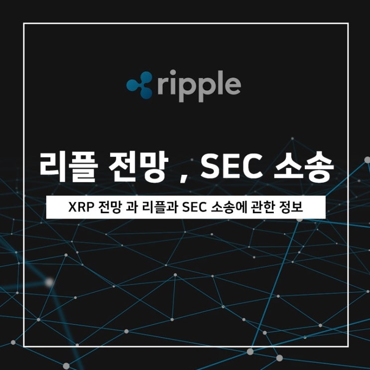 리플 전망, 리플과 SEC 소송결과 정리 리플 전망, 리플과 SEC 소송결과 정리