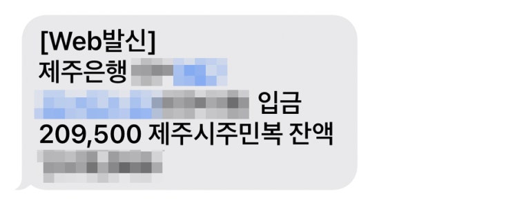 코로나 생활지원금 신청하고 입금받았어요!