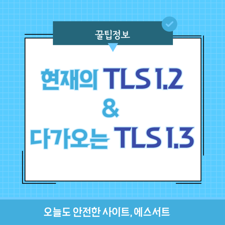  현재의 TLS 1.2와 다가오는 TLS 1.3
